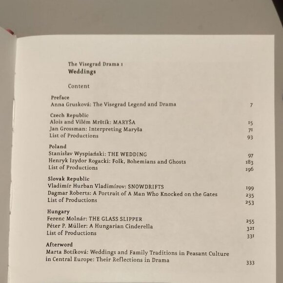 🍉Hard Cover Book: Visegrad Drama 1 Weddings. By Mrstik, Wyspianski, Hurban... - Picture 8 of 15